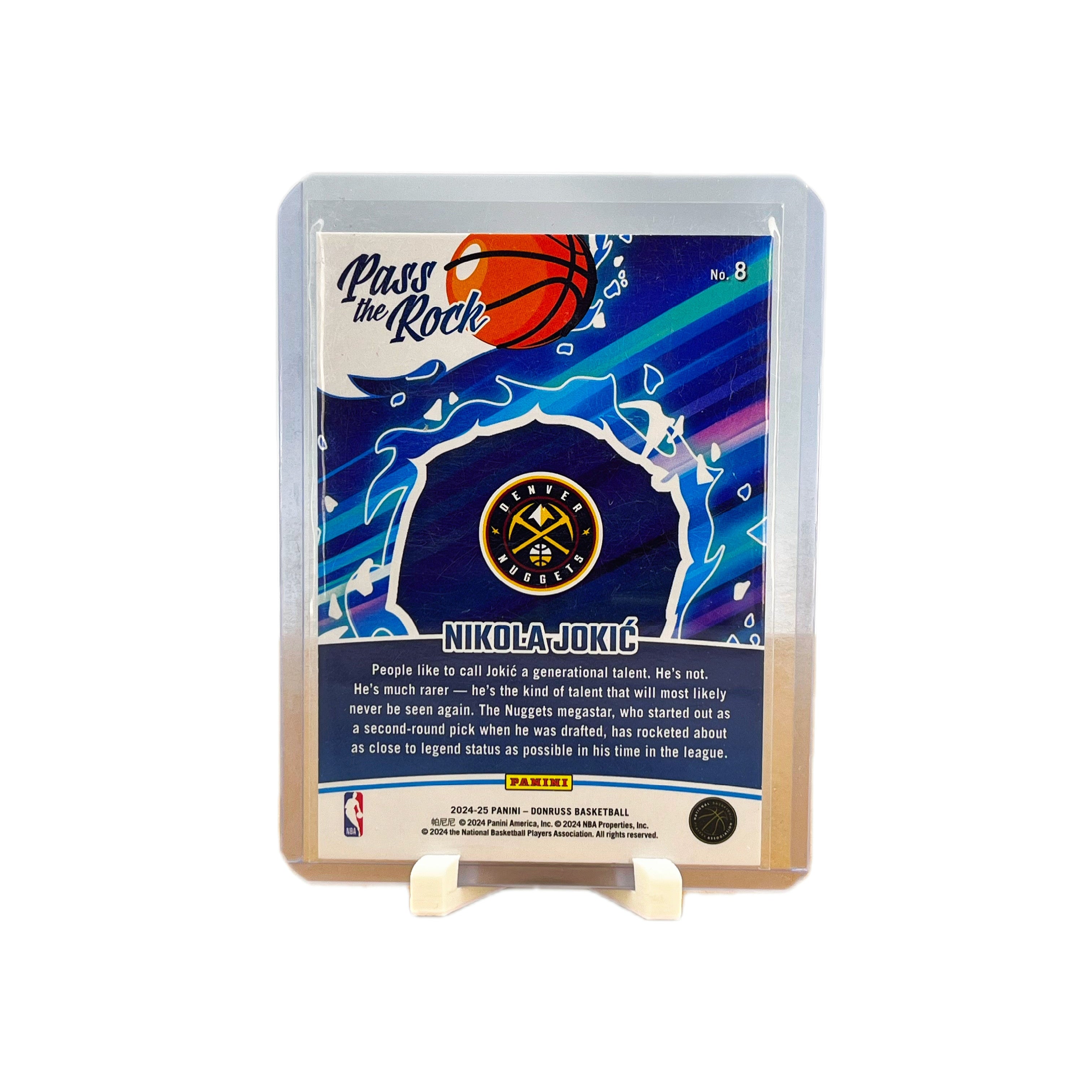 Carta Panini Prizm 2024 Fireworks #11 Nikola Jokic 11 Silver