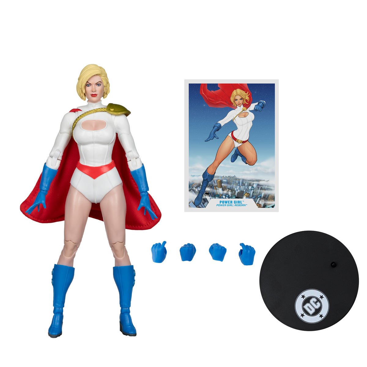 PREVENTA DC Multiverse Power Girl (Power Girl: Reborn) Vault Collection McFarlane (Primer pago/anticipo)