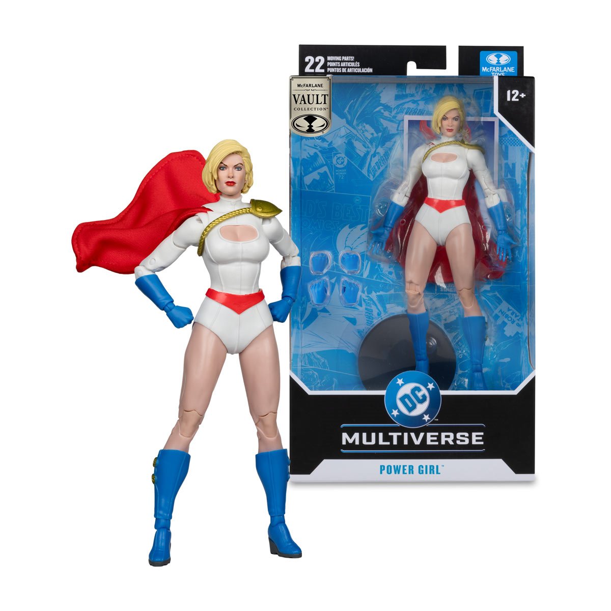 PREVENTA DC Multiverse Power Girl (Power Girl: Reborn) Vault Collection McFarlane (Primer pago/anticipo)