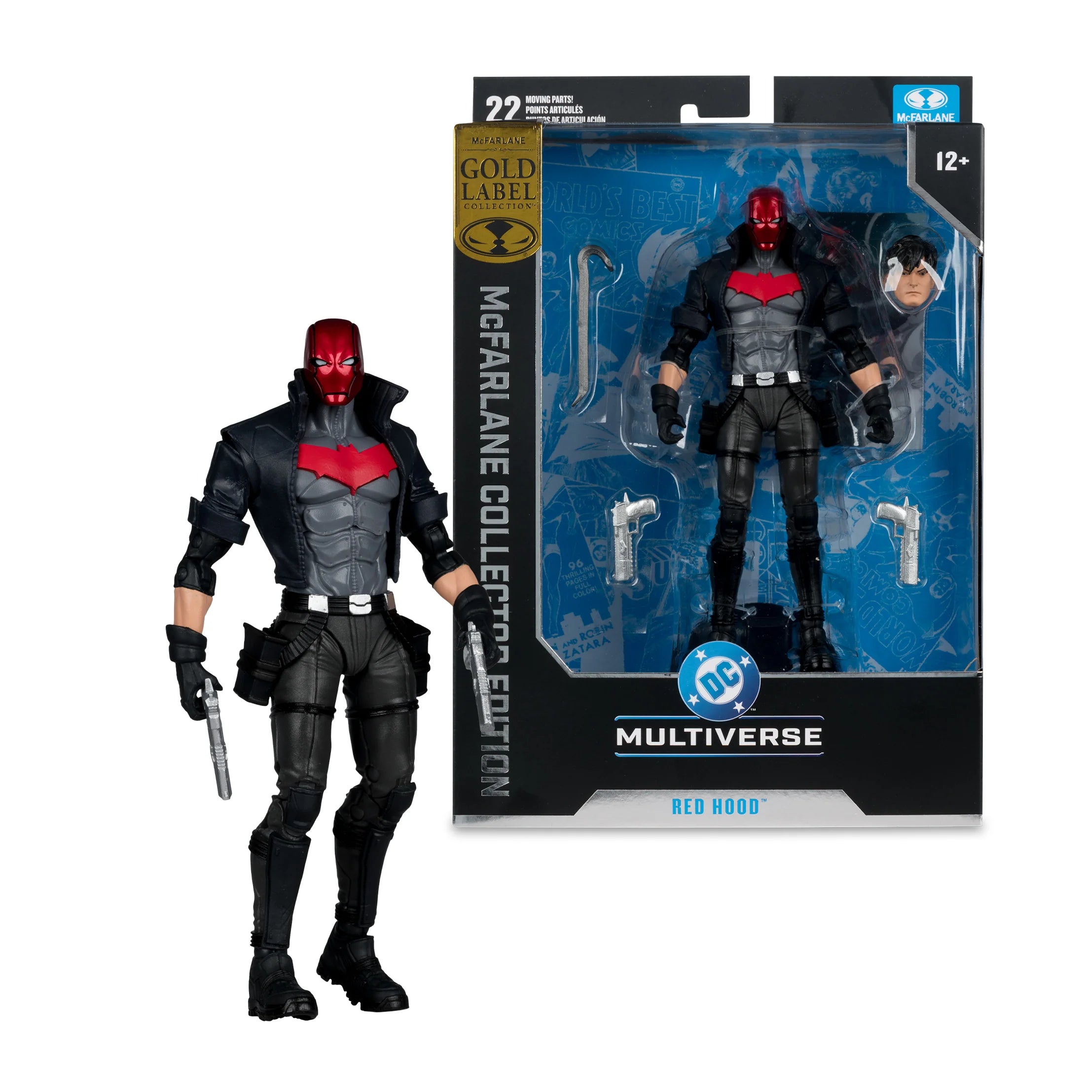 PREVENTA DC Multiverse Red Hood (Under the Red Hood) Exclusivo Gold Label Collector Edition McFarlane (Primer pago/anticipo)