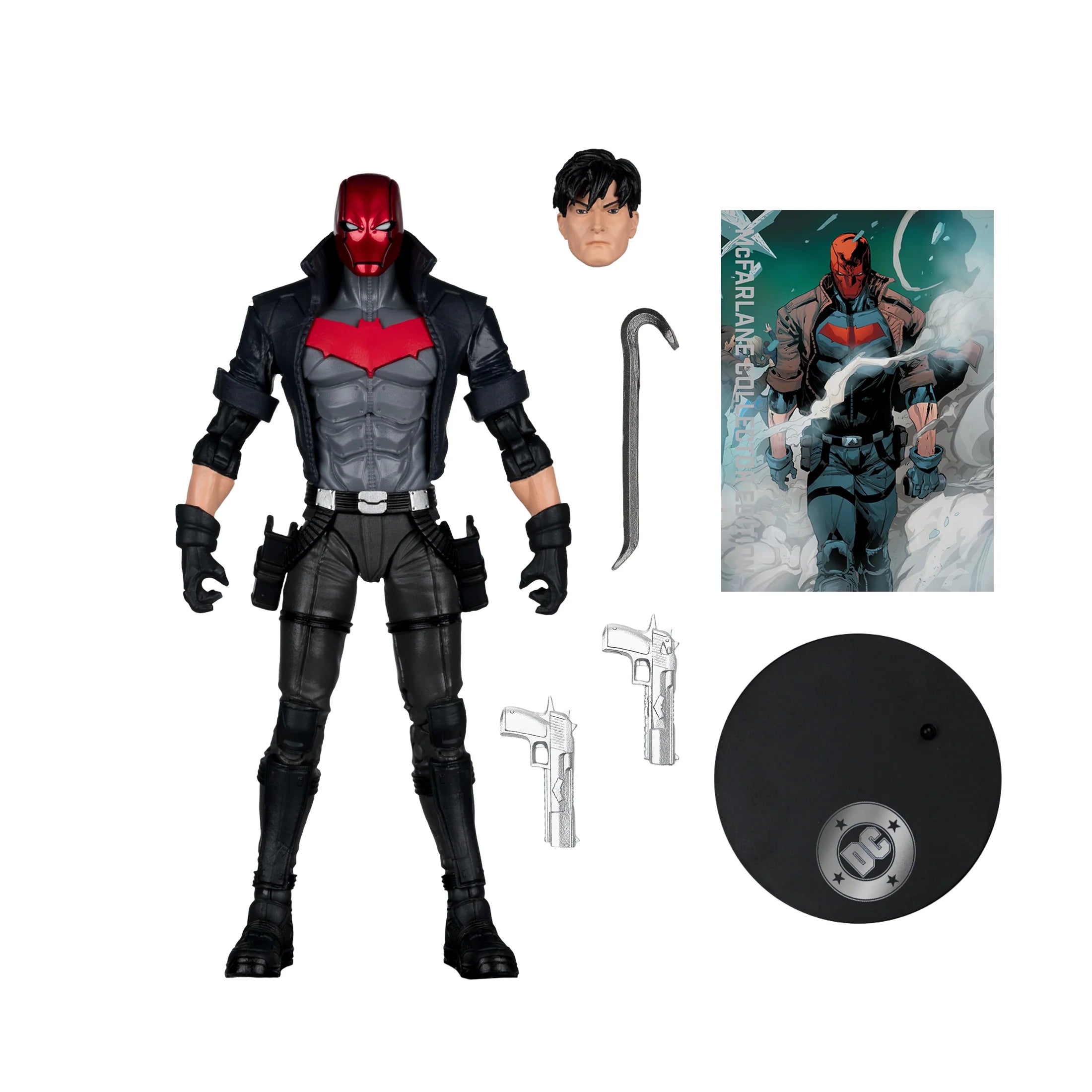 PREVENTA DC Multiverse Red Hood (Under the Red Hood) Exclusivo Gold Label Collector Edition McFarlane (Primer pago/anticipo)