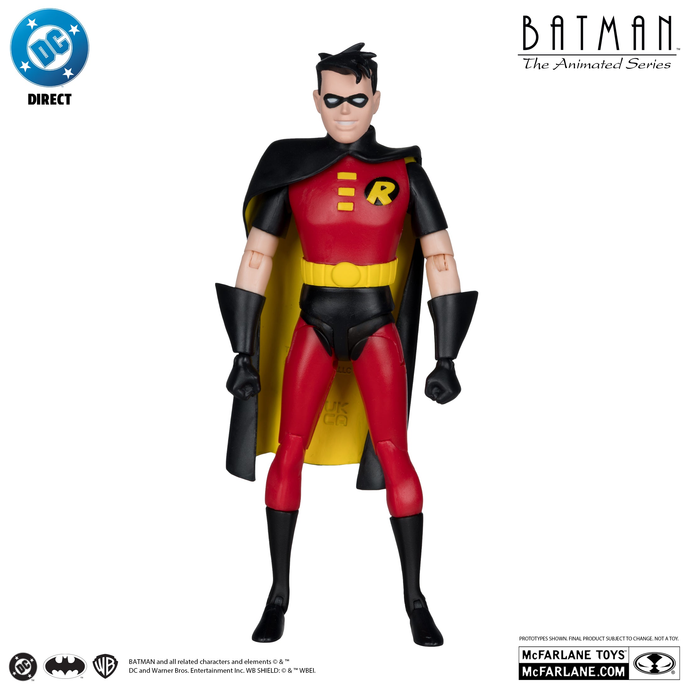 PREVENTA DC Direct Batman: The Animated Series Robin (Collect to Build: Rene Montoya) McFarlane (Primer pago/anticipo)