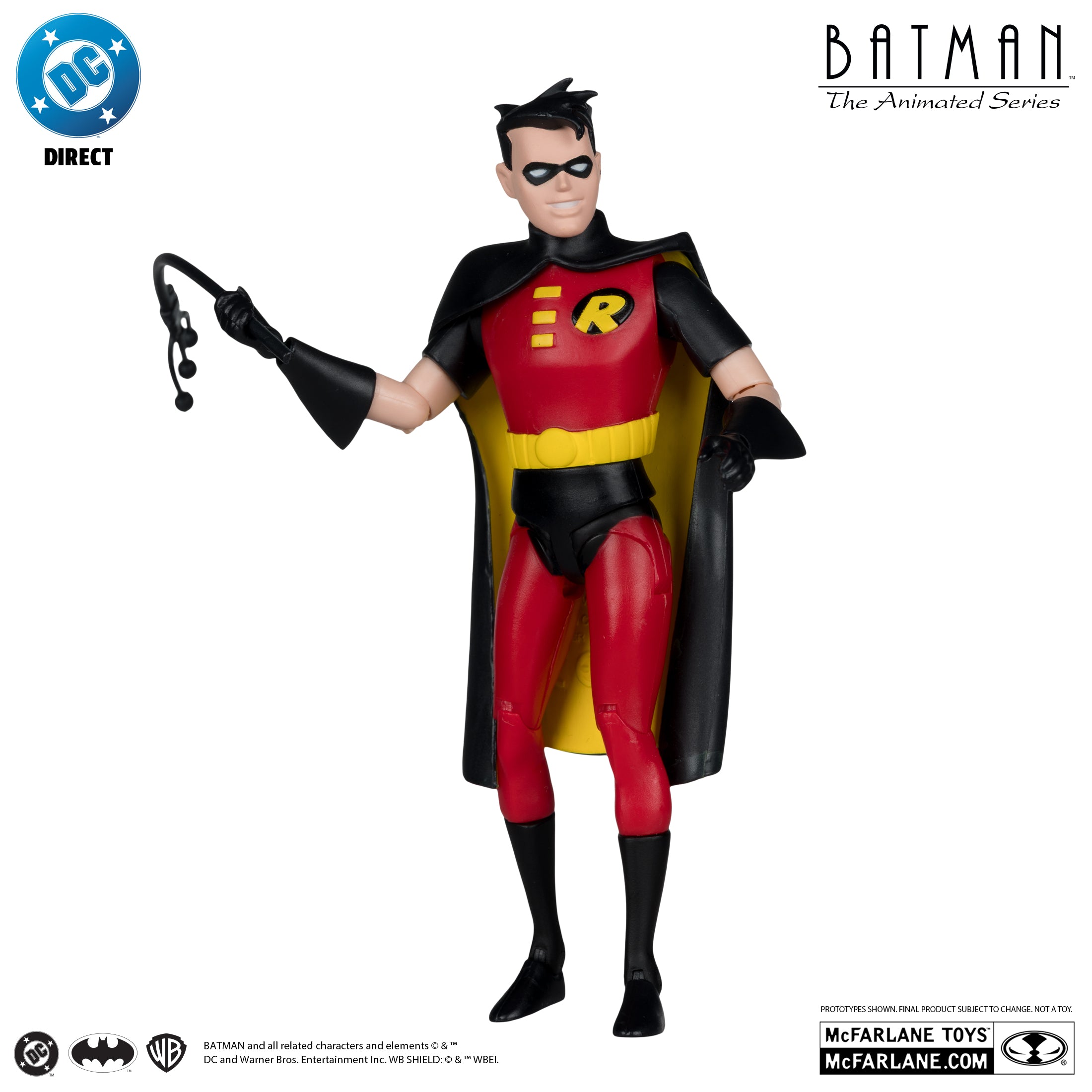 PREVENTA DC Direct Batman: The Animated Series Robin (Collect to Build: Rene Montoya) McFarlane (Primer pago/anticipo)