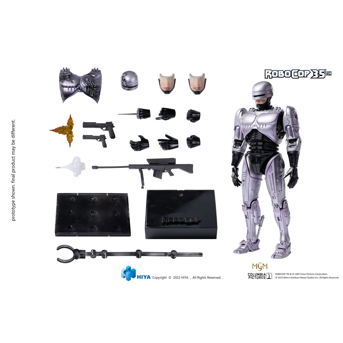 RoboCop (1987) 35th Anniversary Exquisite Super Hiya Toys