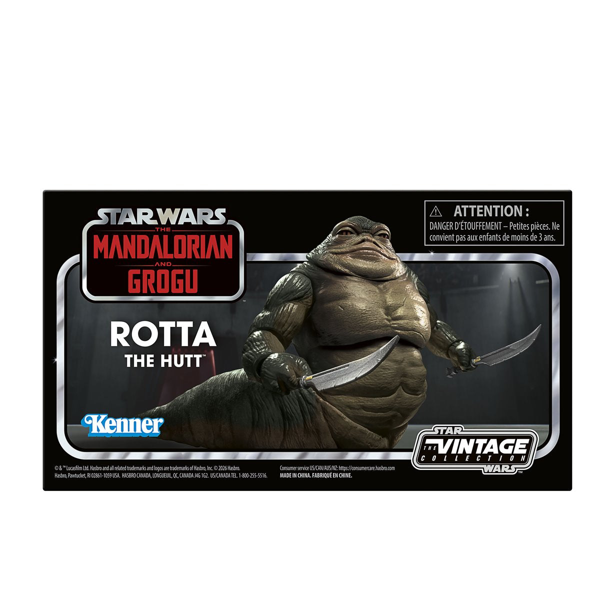 PREVENTA Star Wars The Vintage Collection Rotta The Hutt (The Mandalorian and Grogu) Hasbro (Primer pago/anticipo)