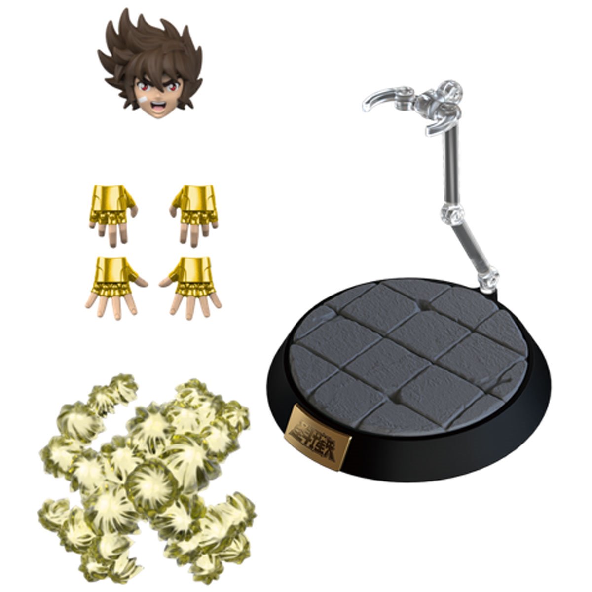 Saint Seya 40th Anniversary Champion Class Pegasus Seiya Exclusivo CCXP Model Kit Blokees