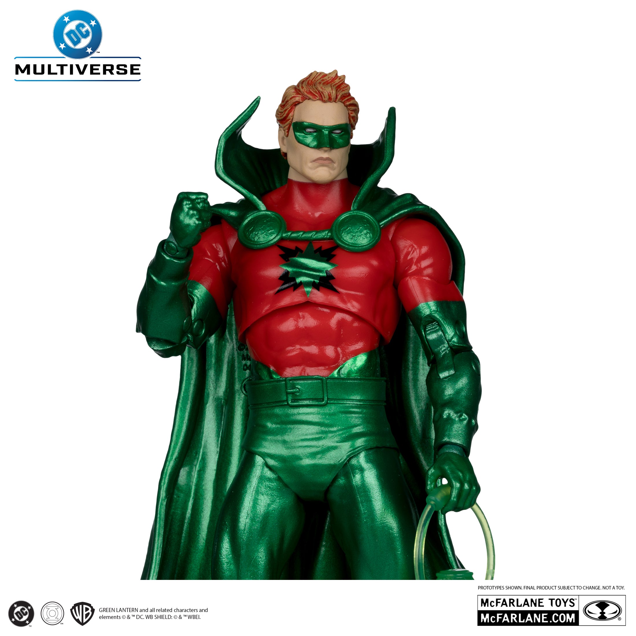PREVENTA DC Multiverse Sentinel (Green Lantern) Red Platinum McFarlane (Primer pago/anticipo)
