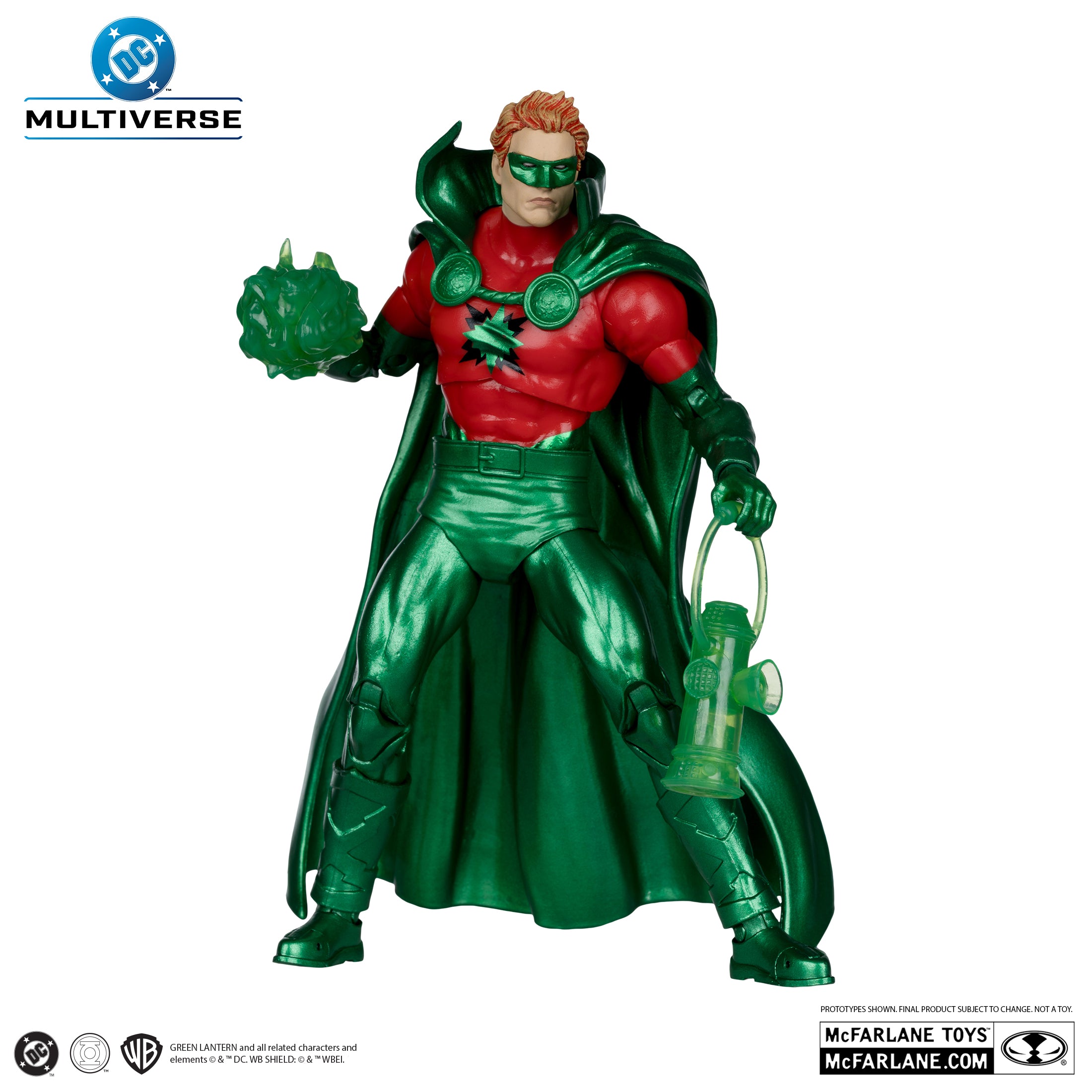 PREVENTA DC Multiverse Sentinel (Green Lantern) Red Platinum McFarlane (Primer pago/anticipo)