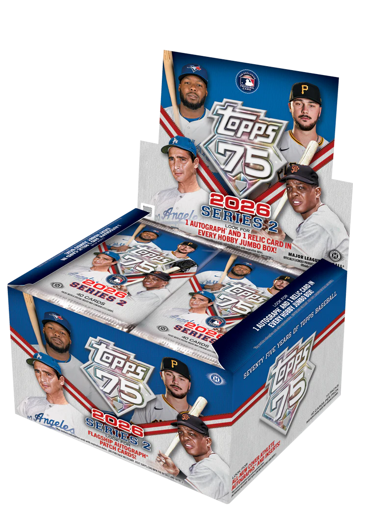 PREVENTA Topps 2026 Baseball Series 2 Jumbo Box (Primer pago/anticipo)