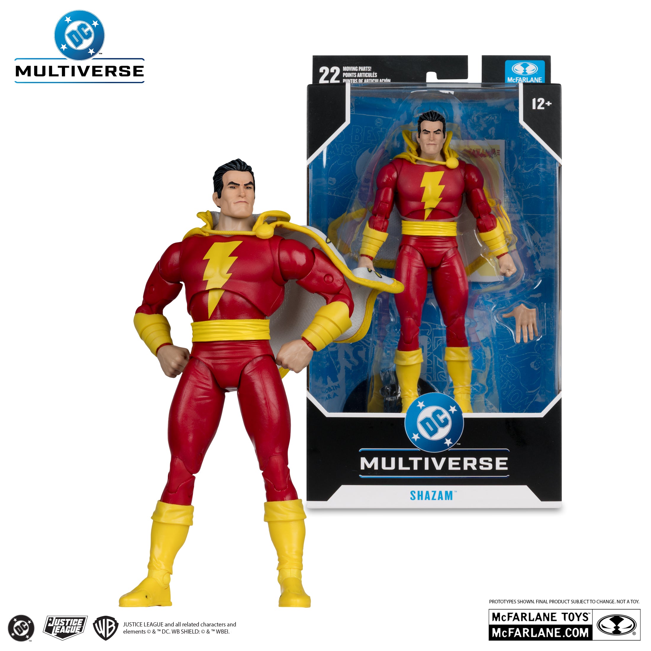 DC Multiverse Shazam (Power Of Shazam) McFarlane