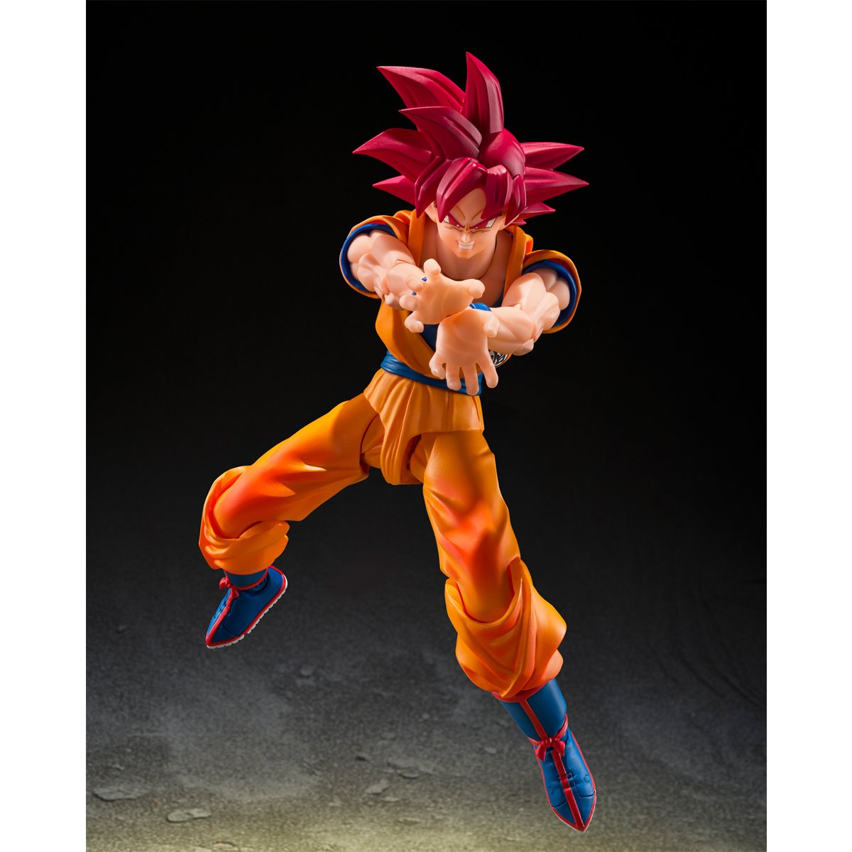 PREVENTA S.H. Figuarts Dragon Ball Super Super Saiyan God Goku (God Aura) Bandai (Primer pago/anticipo)
