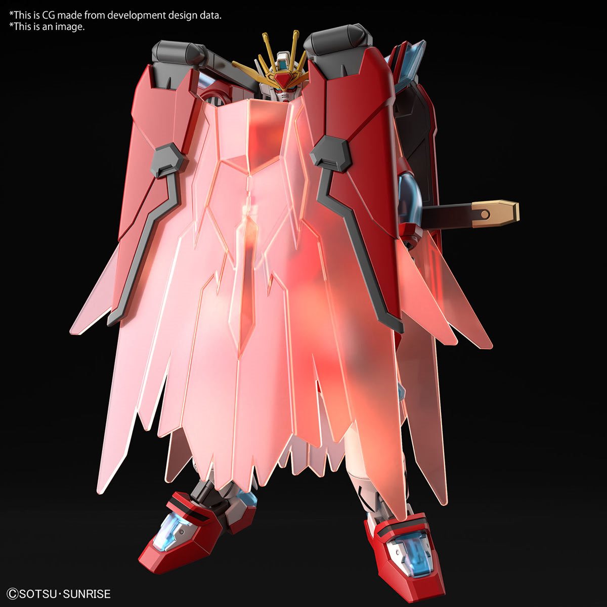 HG 1/144 Gundam Build Metaverse Shin Burning Gundam Model Kit Bandai