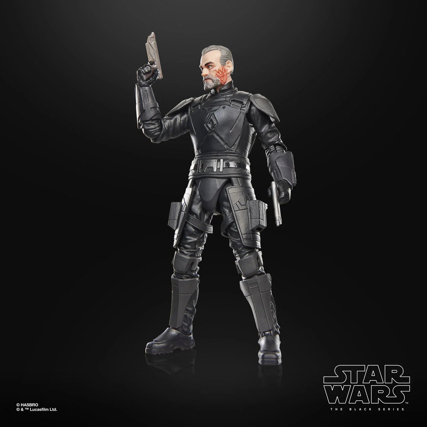 PREVENTA Star Wars The Black Series Mandalorian Super Commando Kebris (Maul - Shadow Lord) Hasbro (Primer pago/anticipo)