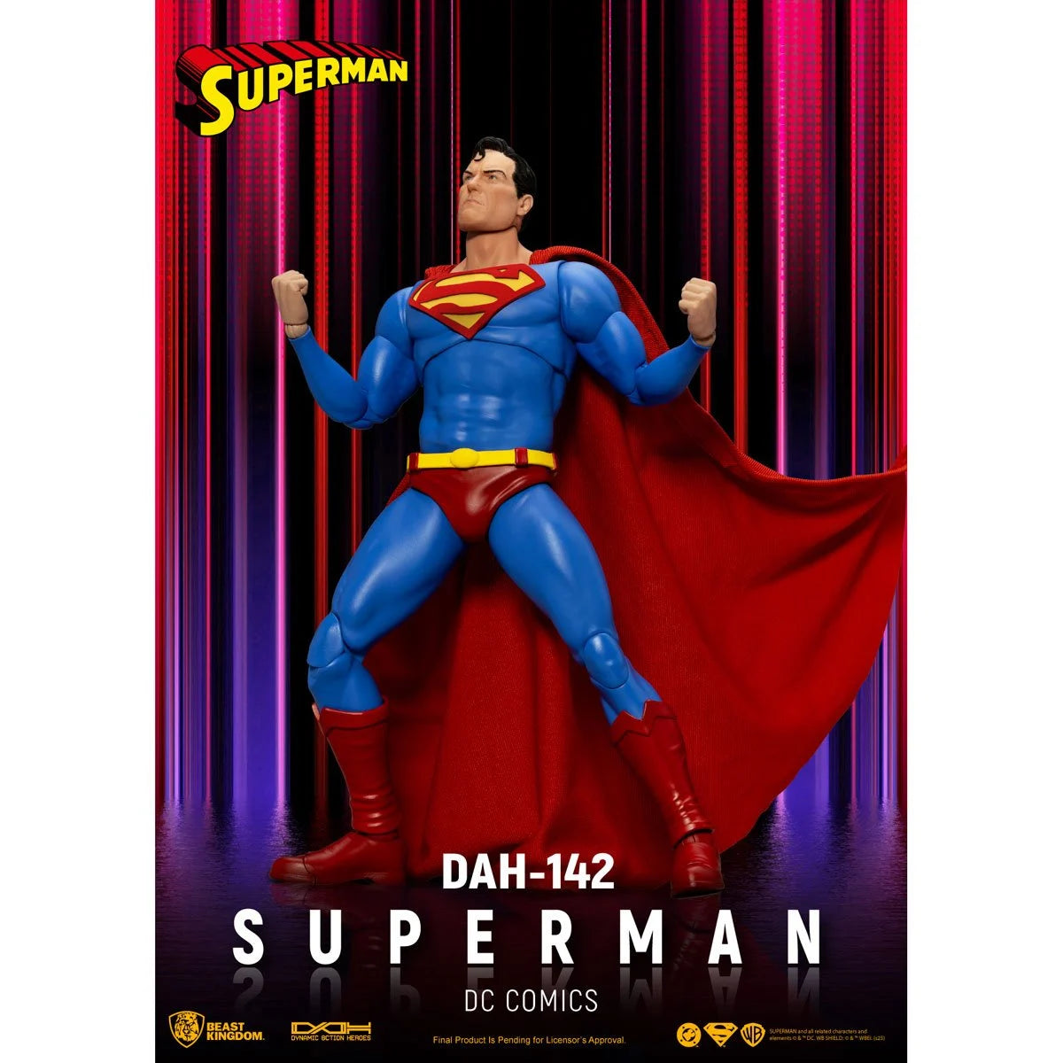 DC Comics Dynamic 8ction Heroes DAH-142 Superman Action Figure Beast Kingdom