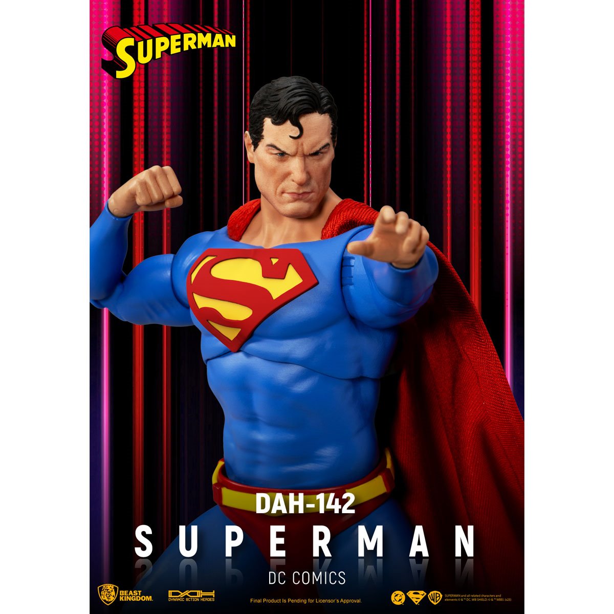 DC Comics Dynamic 8ction Heroes DAH-142 Superman Action Figure Beast Kingdom