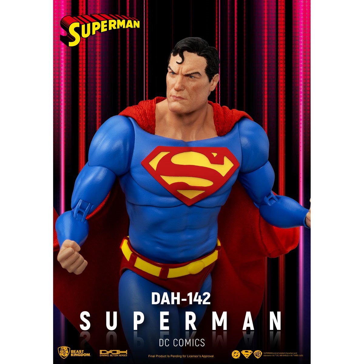 DC Comics Dynamic 8ction Heroes DAH-142 Superman Action Figure Beast Kingdom
