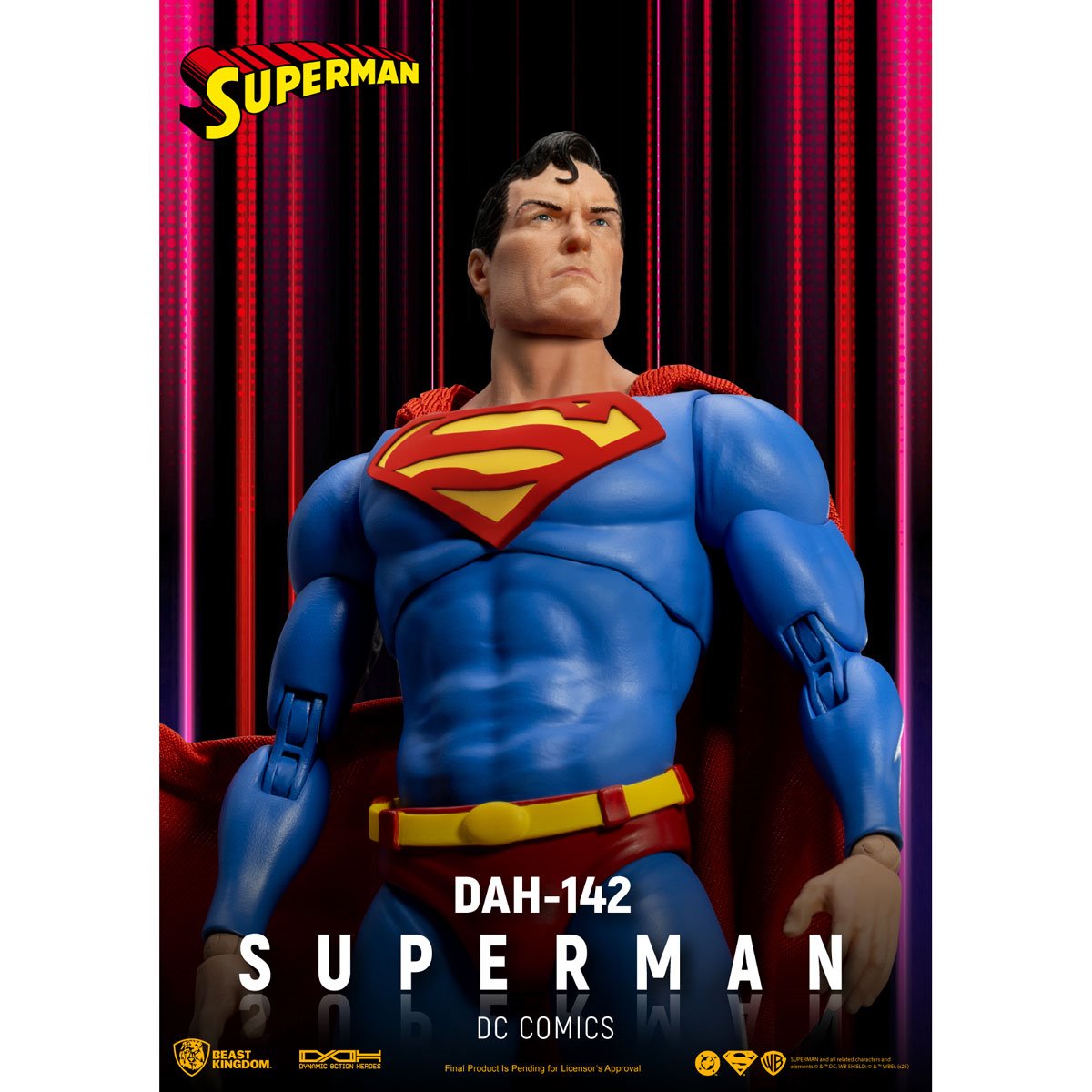 DC Comics Dynamic 8ction Heroes DAH-142 Superman Action Figure Beast Kingdom