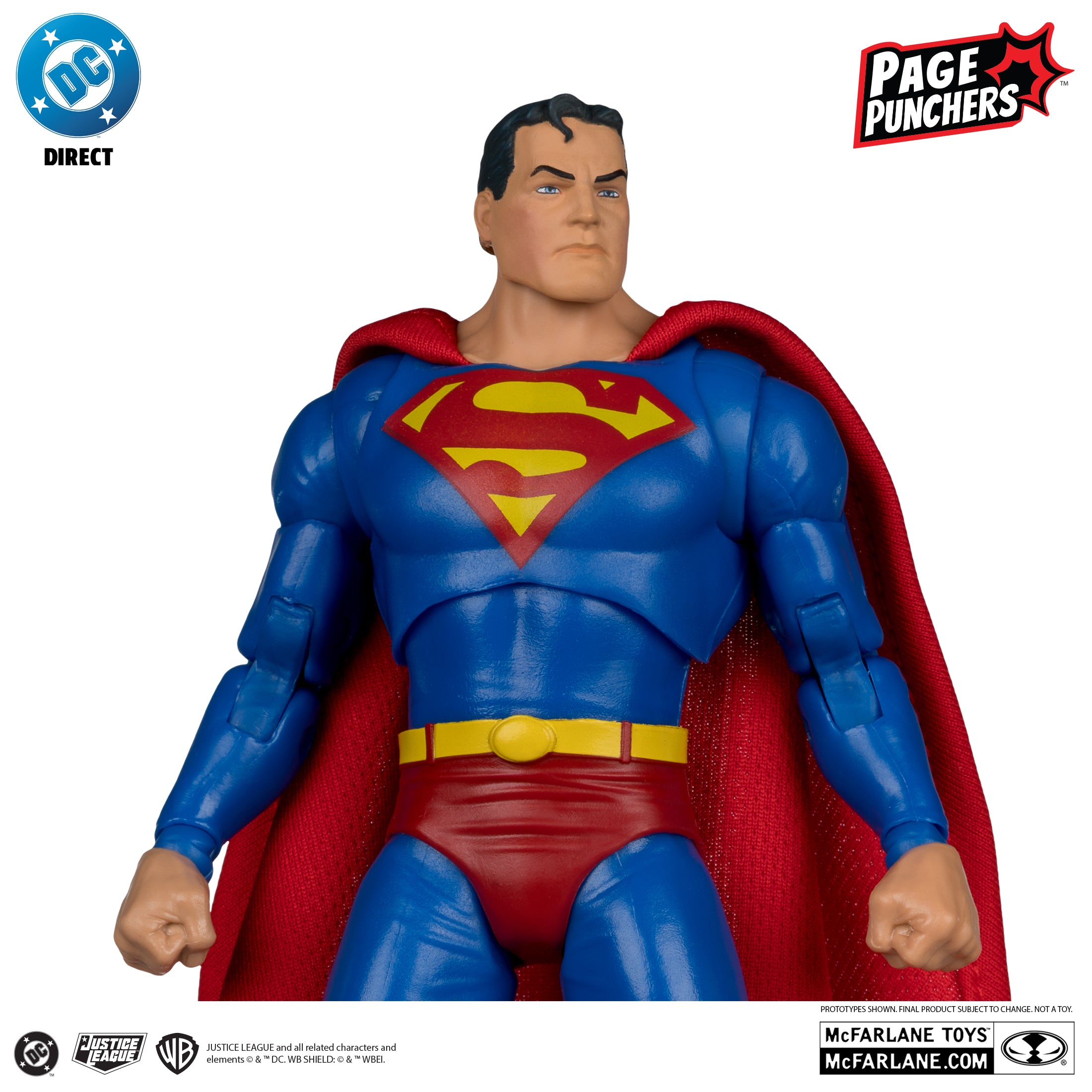PREVENTA DC Multiverse Page Punchers Superman (Justice #1) Red Platinum Edition McFarlane (Primer pago/anticipo)