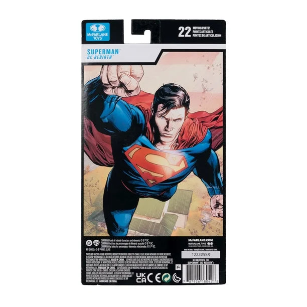DC Multiverse Superman (DC Rebirth) Blister Card McFarlane