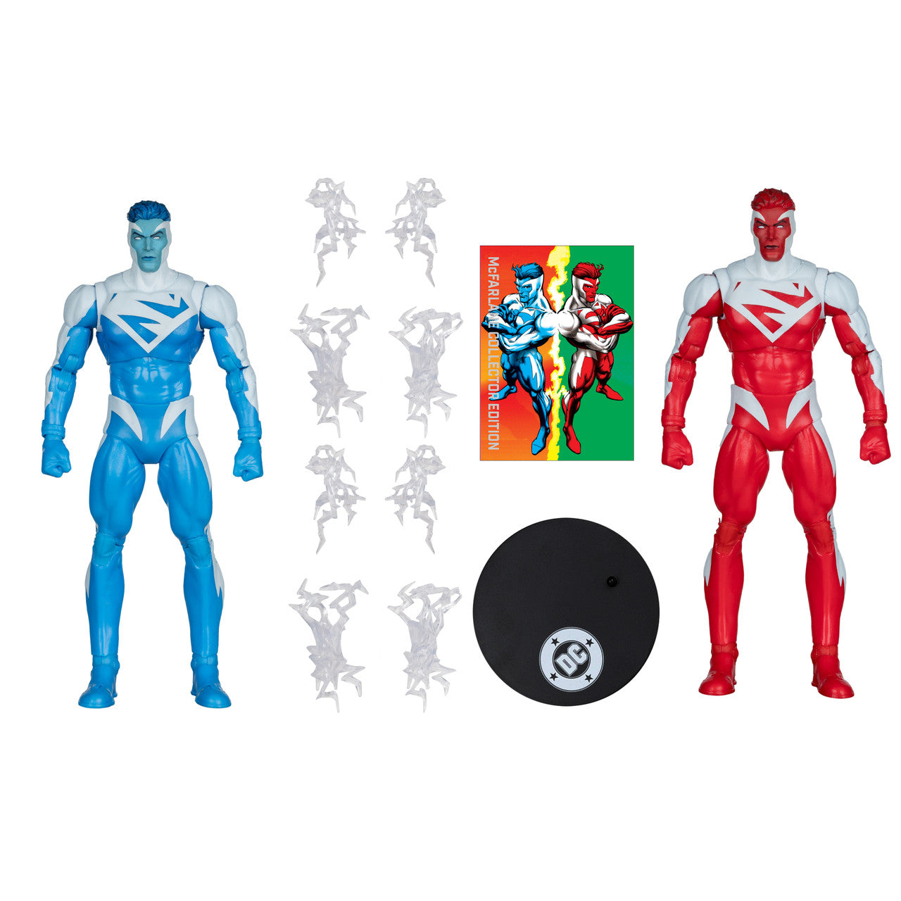 PREVENTA DC Multiverse Superman Blue VS Superman Red 2-Pack Collector Edition Gold Label McFarlane (Primer pago/anticipo)