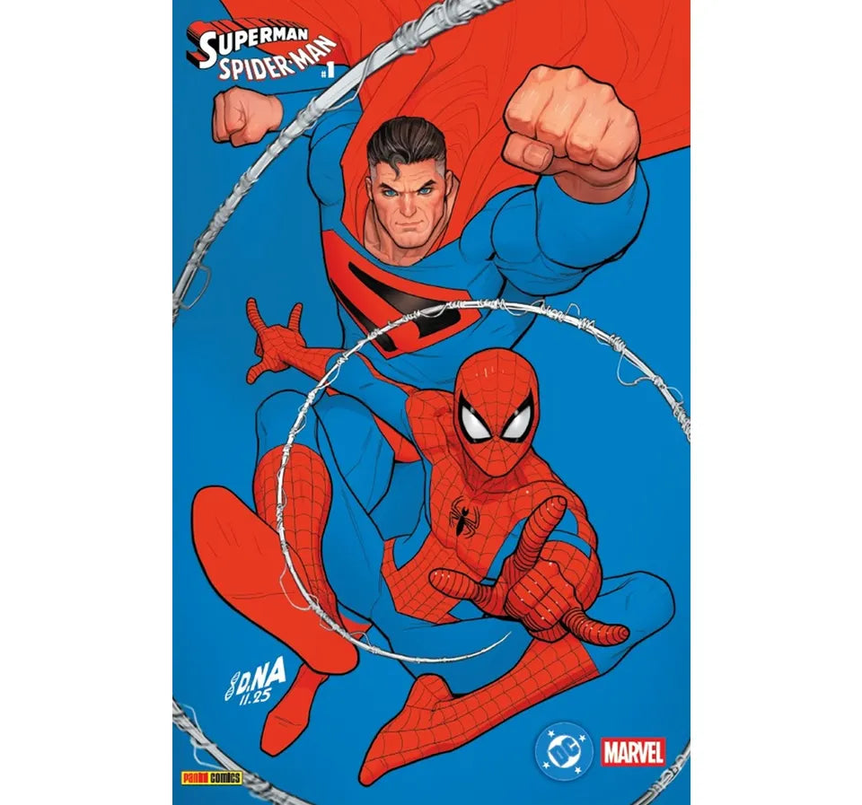 Comic Superman Spider-Man #1 (Portada Variante David Nakayama) Panini
