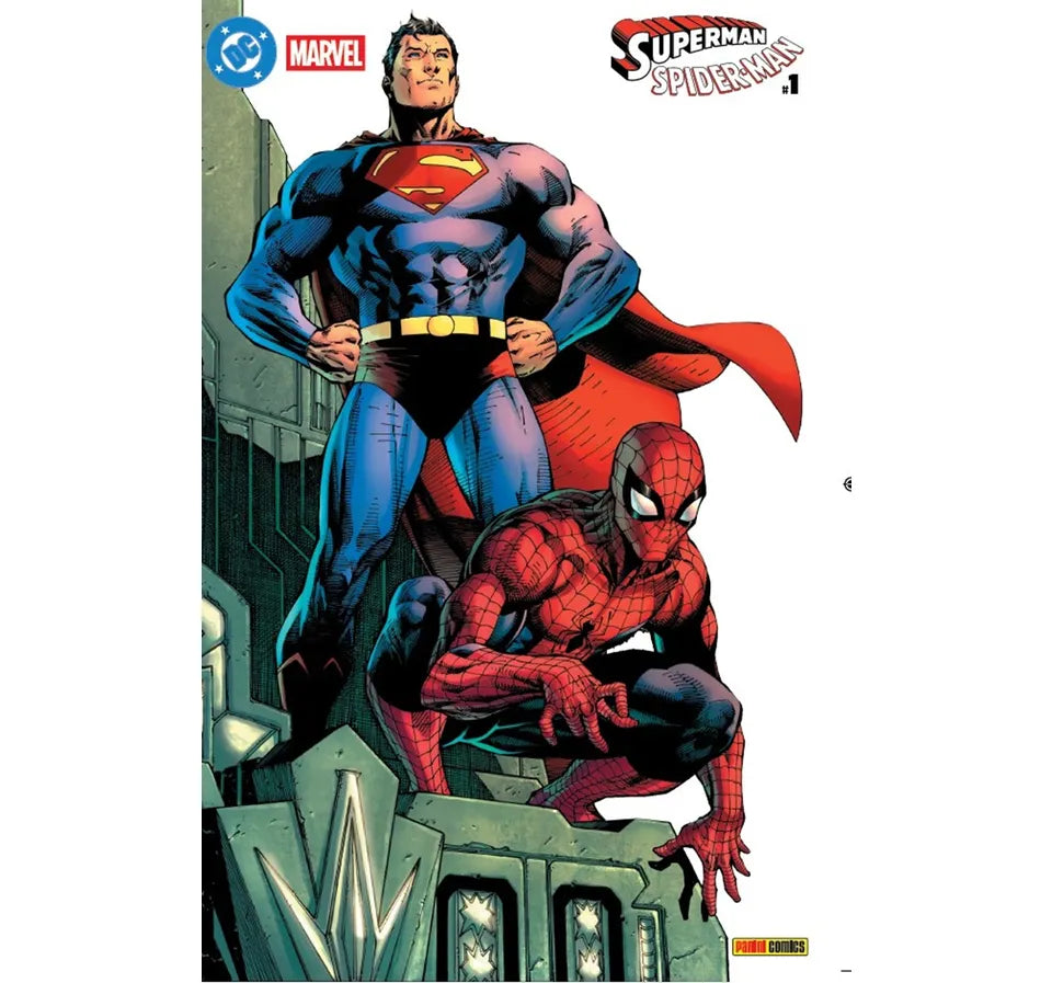 Comic Superman Spider-Man #1 (Portada Variante Jim Lee) Panini