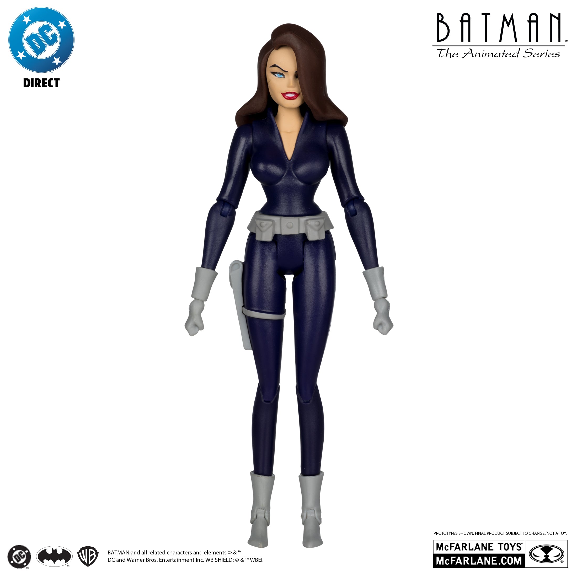 PREVENTA DC Direct Batman: The Animated Series Talia Al Ghul (Collect to Build: Rene Montoya) McFarlane (Primer pago/anticipo)