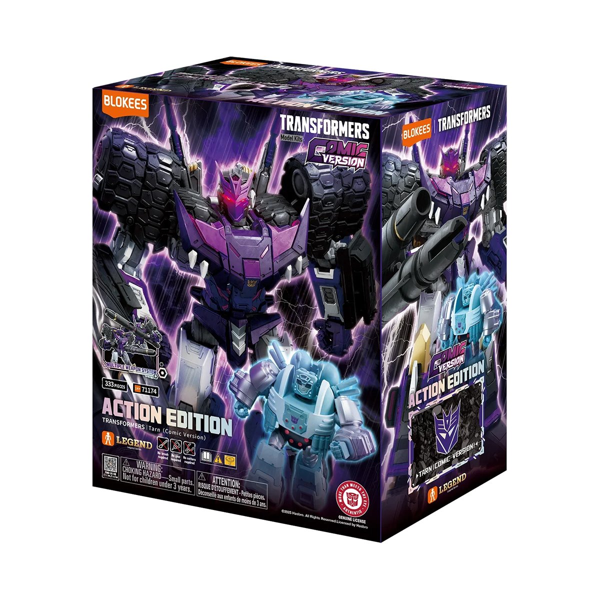 Transformers Action Edition 05 Tarn (Comic Version) Model Kit Blokees
