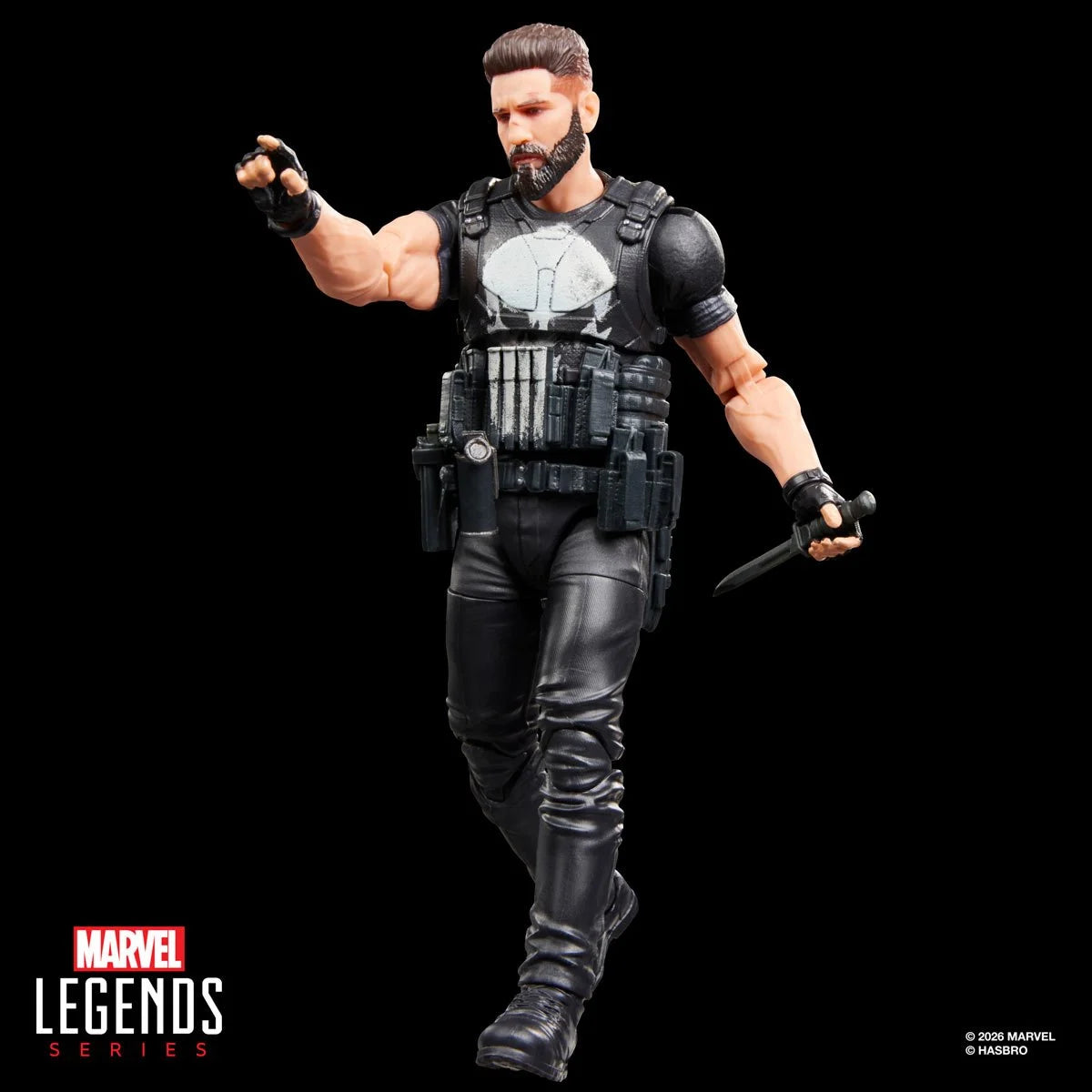 PREVENTA Marvel Legends The Punisher (TV Series) Punisher Hasbro (Primer pago/anticipo)