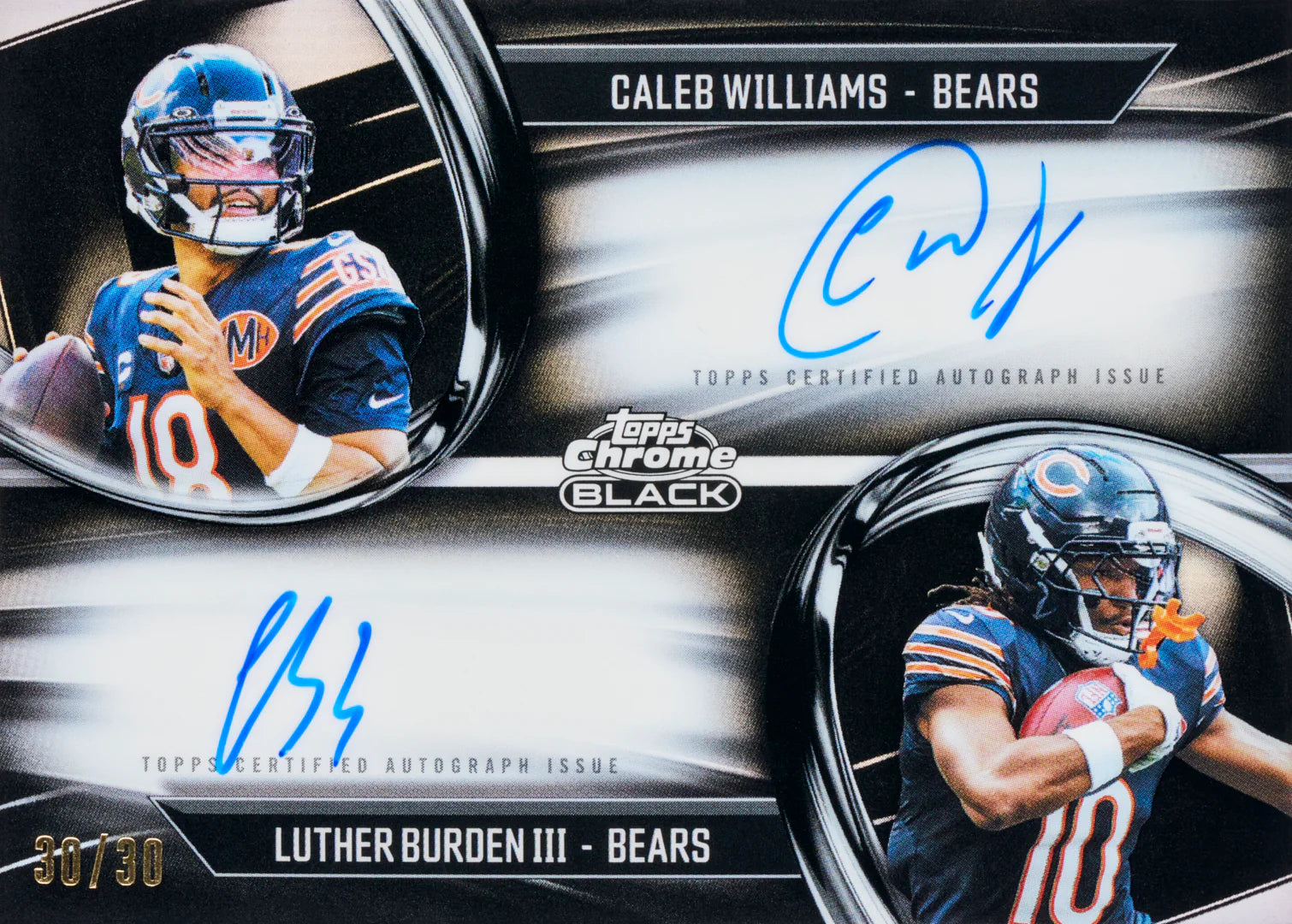 PREVENTA Topps NFL 2025 Chrome Black Football (Primer pago/anticipo)
