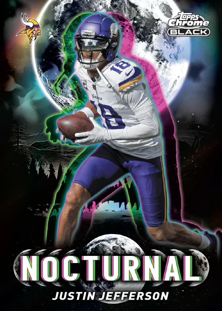 PREVENTA Topps NFL 2025 Chrome Black Football (Primer pago/anticipo)