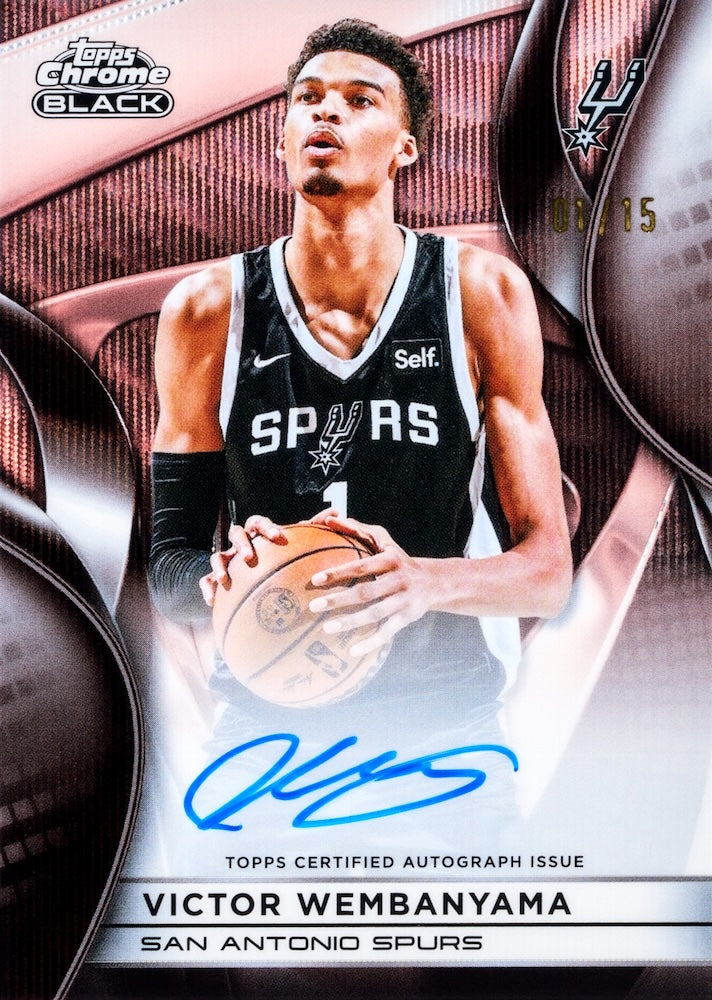 PREVENTA Topps NBA 2026 Chrome Black Basketball (Primer pago/anticipo)