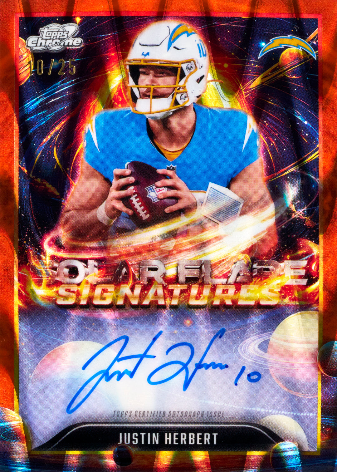 PREVENTA Topps NFL 2025 Cosmic Chrome Hobby Box (Primer pago/anticipo)