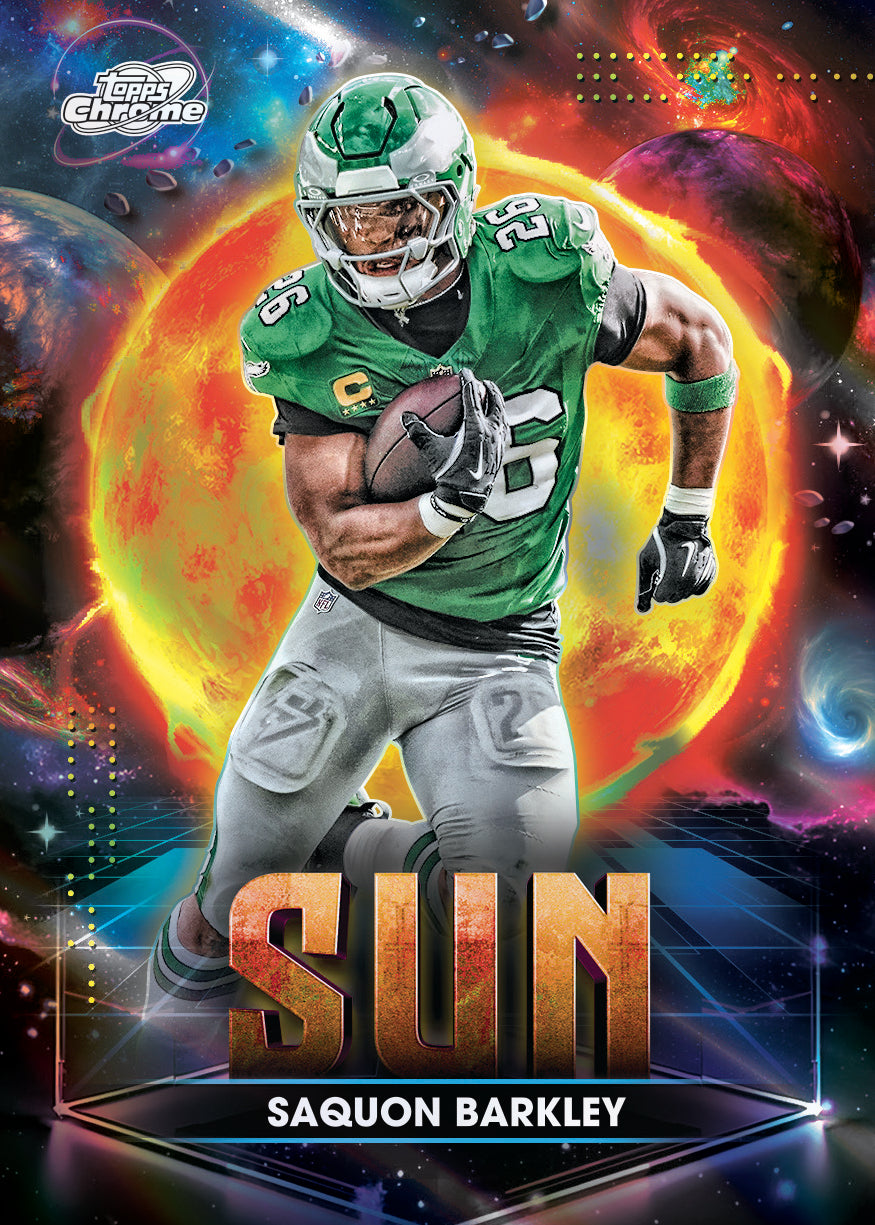 PREVENTA Topps NFL 2025 Cosmic Chrome Hobby Box (Primer pago/anticipo)