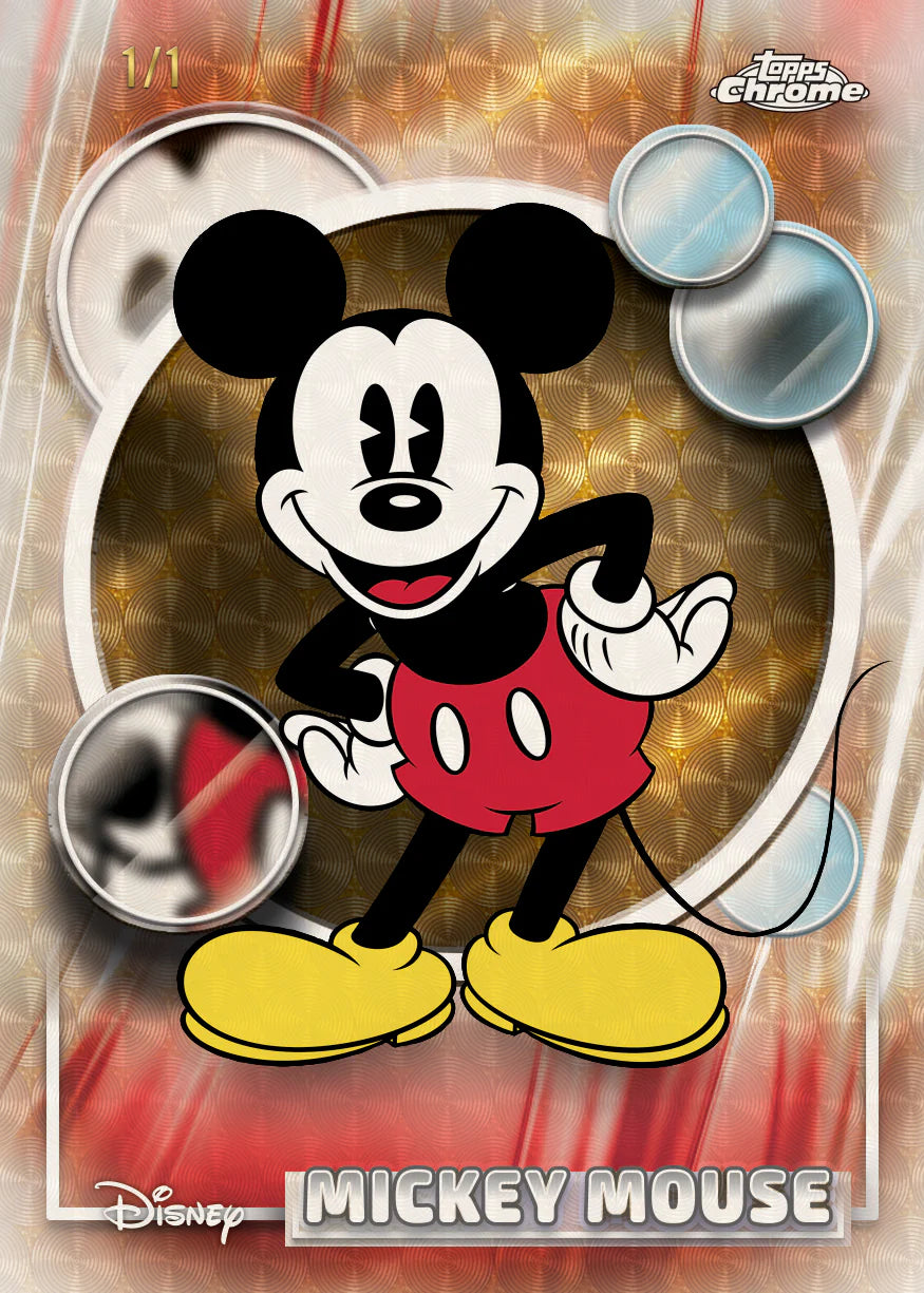 PREVENTA Topps 2026 Disney Chrome Hobby Box (Primer pago/anticipo)