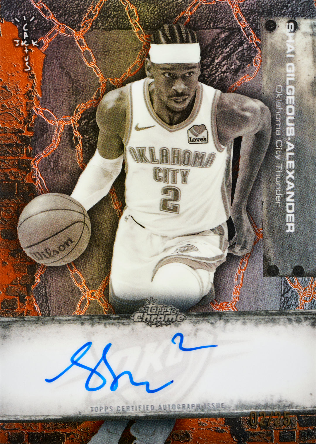 PREVENTA Topps NBA 2025-26 Chrome Cactus Jack Basketball Hobby Box (Primer pago/anticipo)