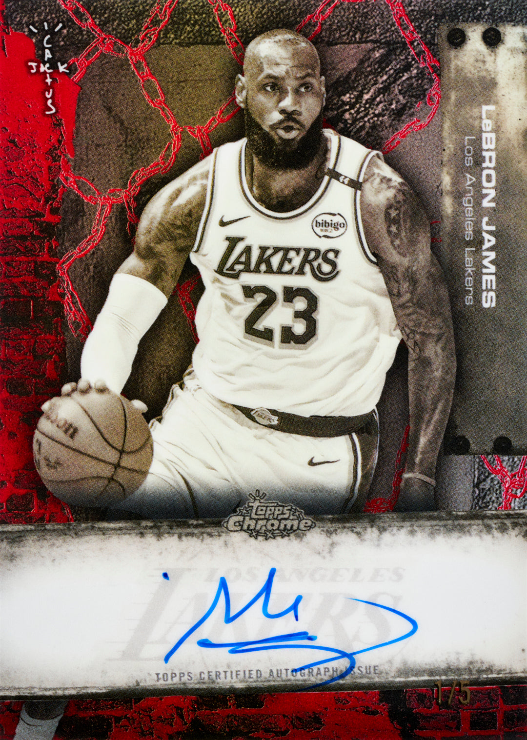 PREVENTA Topps NBA 2025-26 Chrome Cactus Jack Basketball Hobby Box (Primer pago/anticipo)