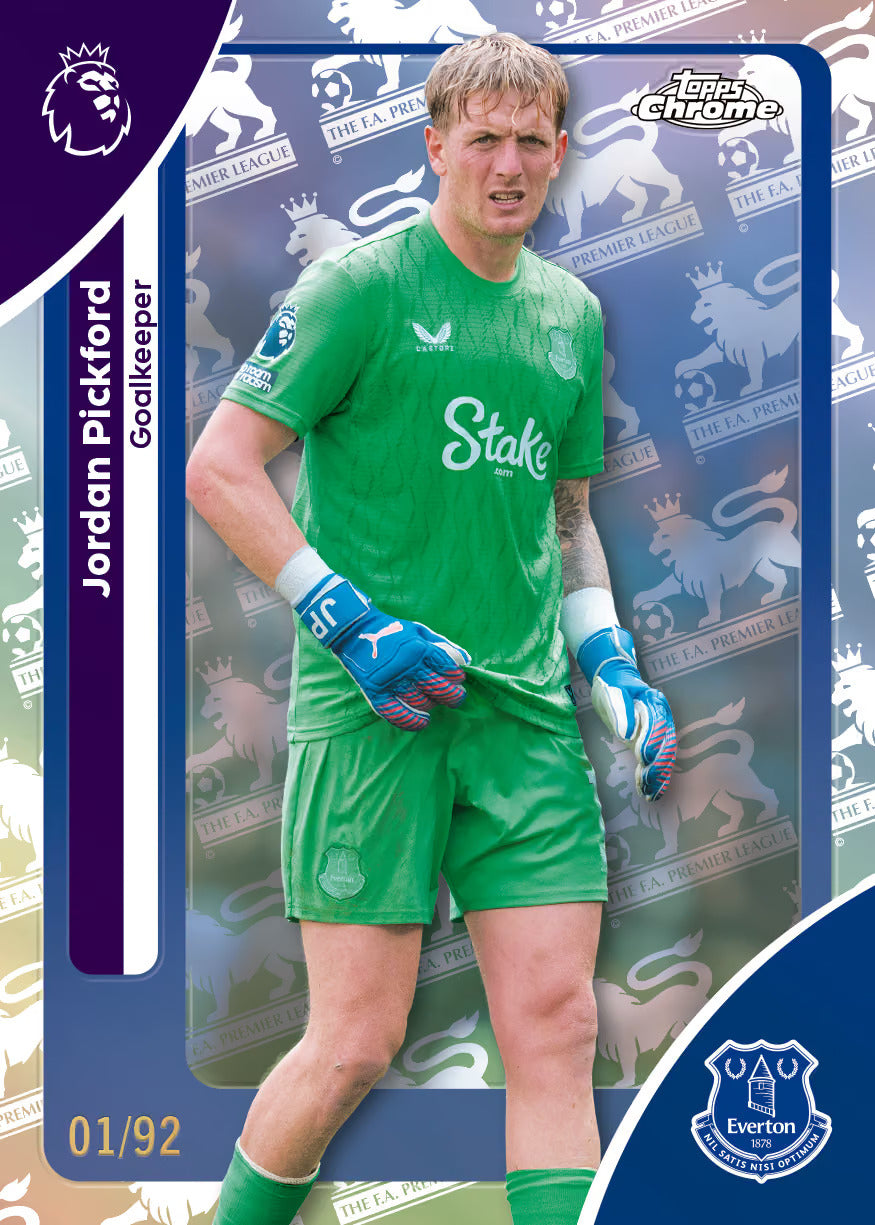 PREVENTA Topps 2026 Chrome Premier League Hobby Box (Primer pago/anticipo)