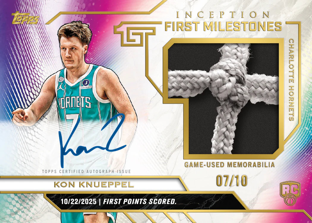 PREVENTA Topps NBA 2025-26 Topps Inception Basketball (Primer pago/anticipo)