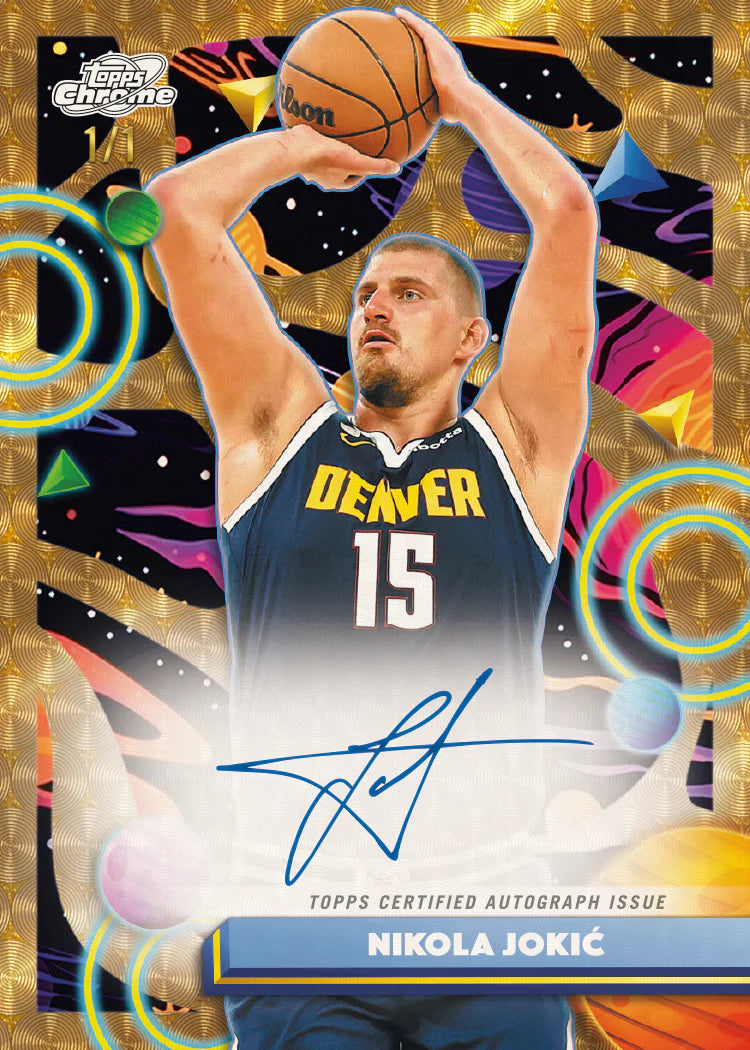 PREVENTA Topps Cosmic Chrome Basketball Hobby Box (Primer pago/anticipo)