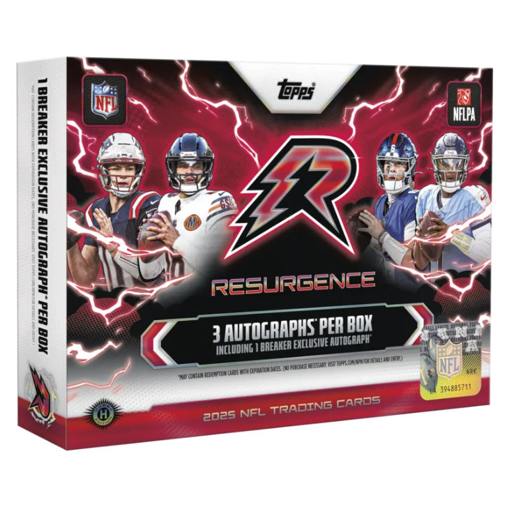 PREVENTA Topps NFL 2025-26 Topps Resurgence Football Breaker Delight (Primer pago/anticipo)