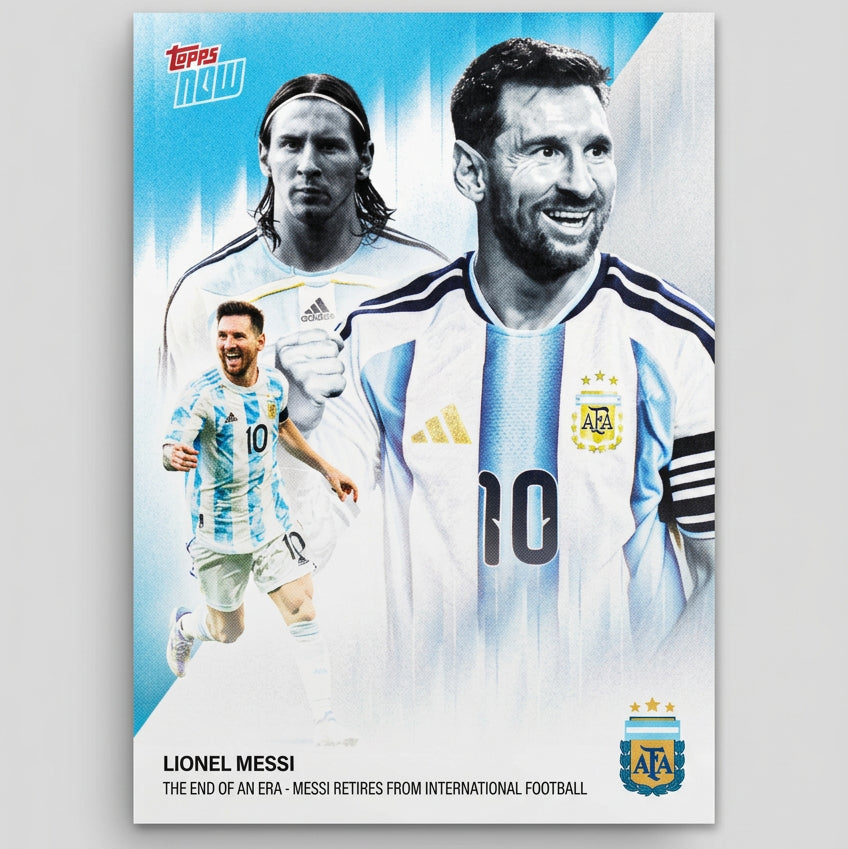 Topps Now Lionel Messi - 2026 Argentina Topps Now #001