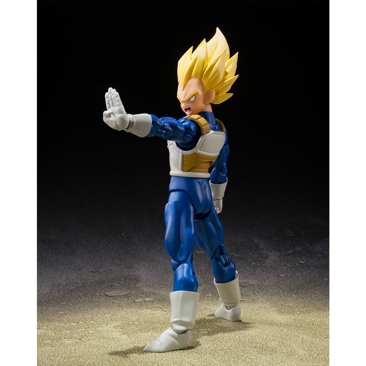 PREVENTA S.H. Figuarts Dragon Ball Z Super Saiyan Vegeta (Dangerous Pride) Bandai (Primer pago/anticipo)