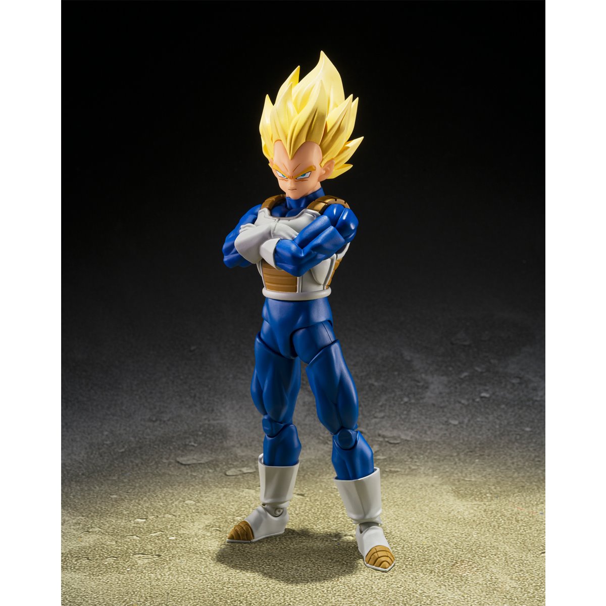 PREVENTA S.H. Figuarts Dragon Ball Z Super Saiyan Vegeta (Dangerous Pride) Bandai (Primer pago/anticipo)