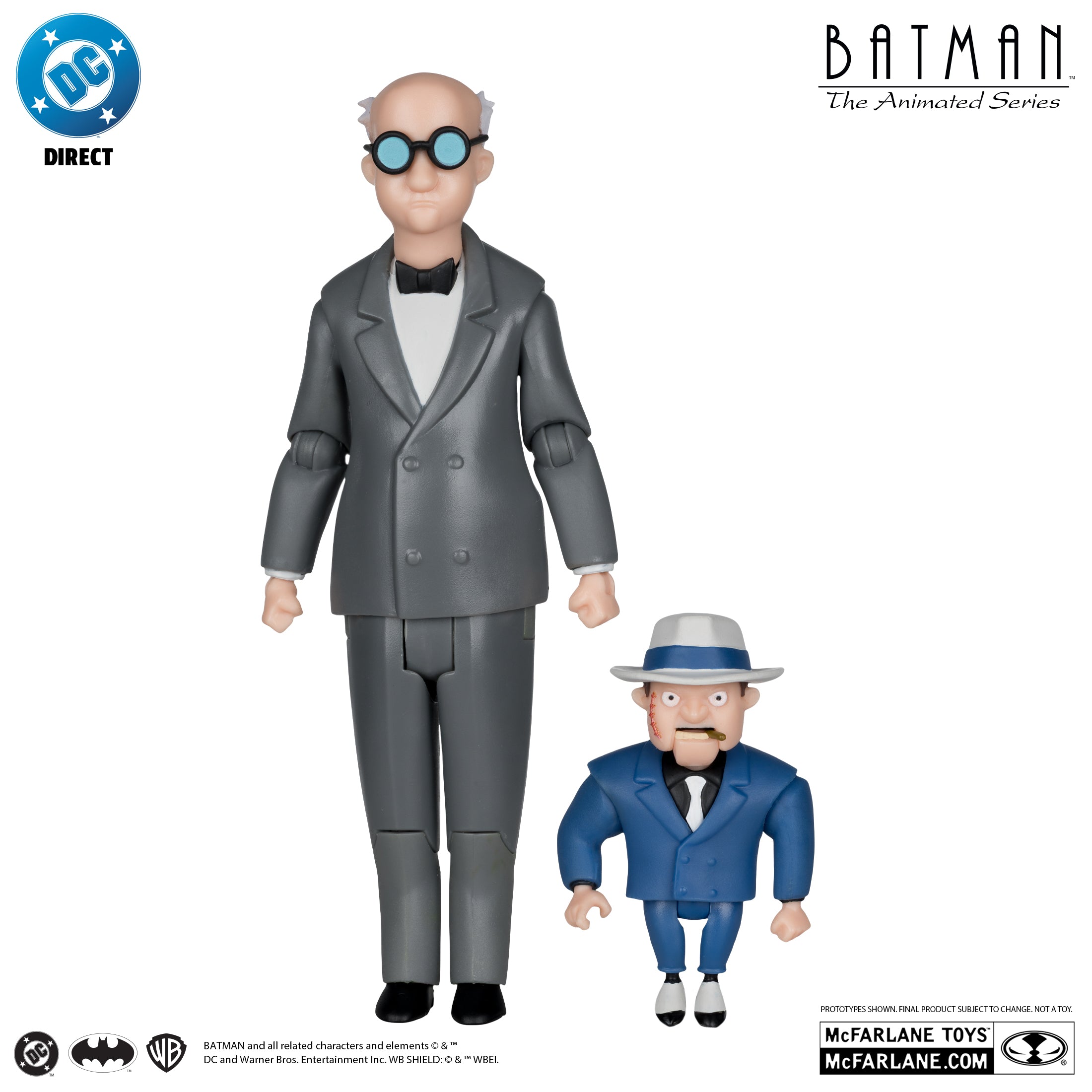 PREVENTA DC Direct Batman: The Animated Series Ventriloquist and Scarface (Collect to Build: Rene Montoya) McFarlane (Primer pago/anticipo)