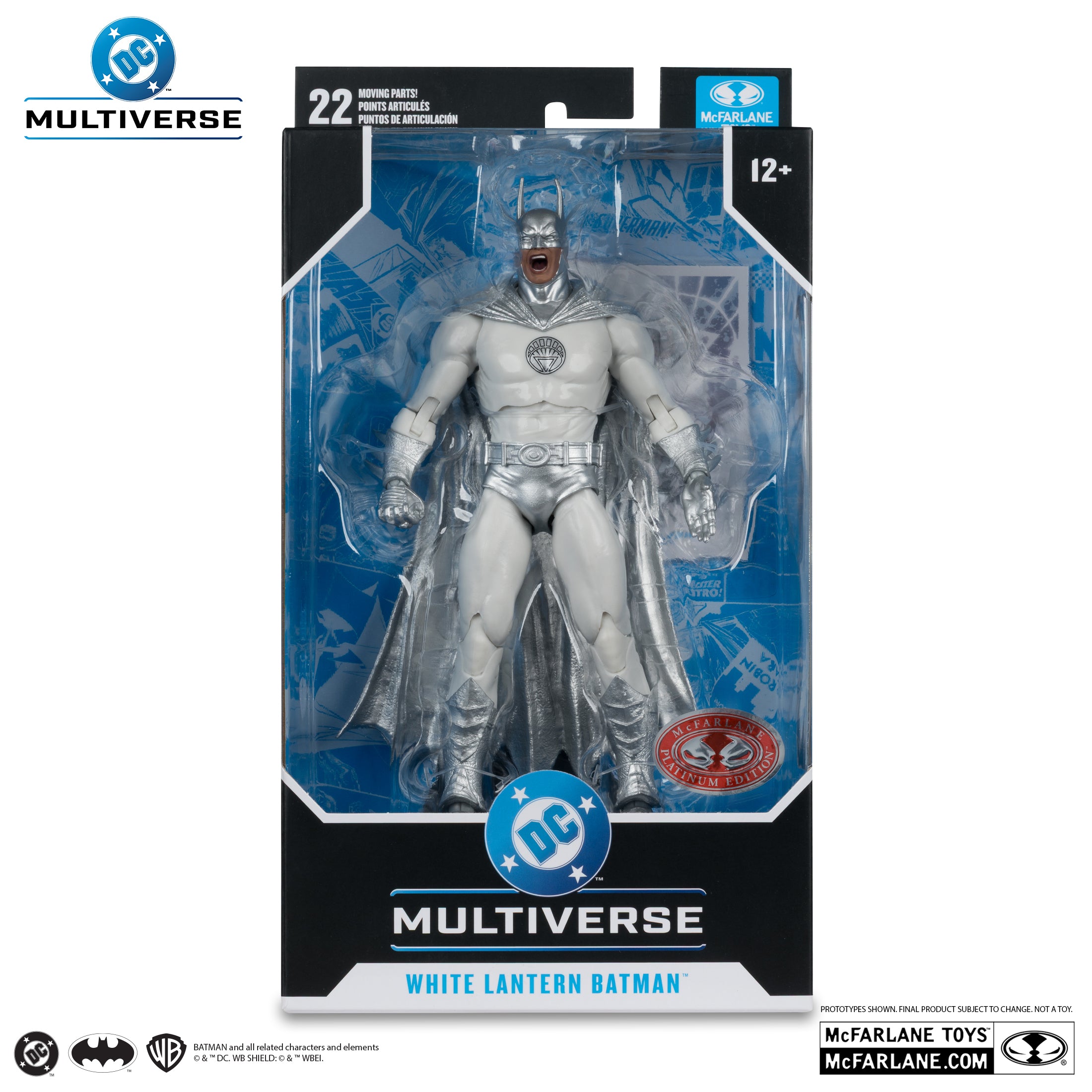 DC Multiverse White Lantern Batman (Brightest Day) Red Platinum Edition McFarlane