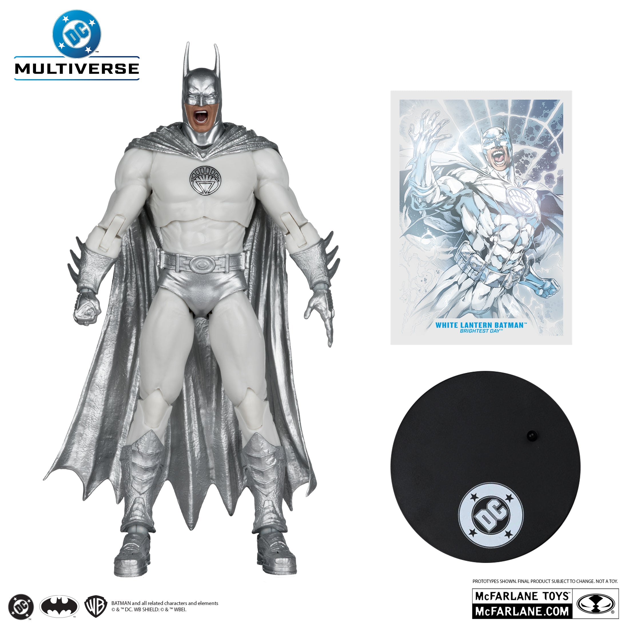 DC Multiverse White Lantern Batman (Brightest Day) Red Platinum Edition McFarlane