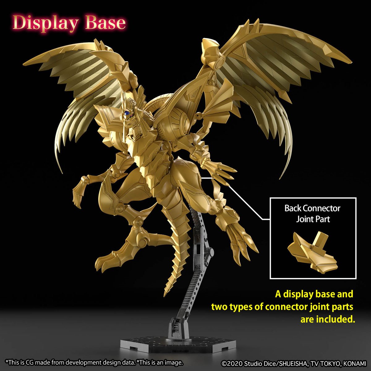 Yu-Gi-Oh! Egyptian God The Winged Dragon of Ra Figure-Rise Standard Model Kit Bandai