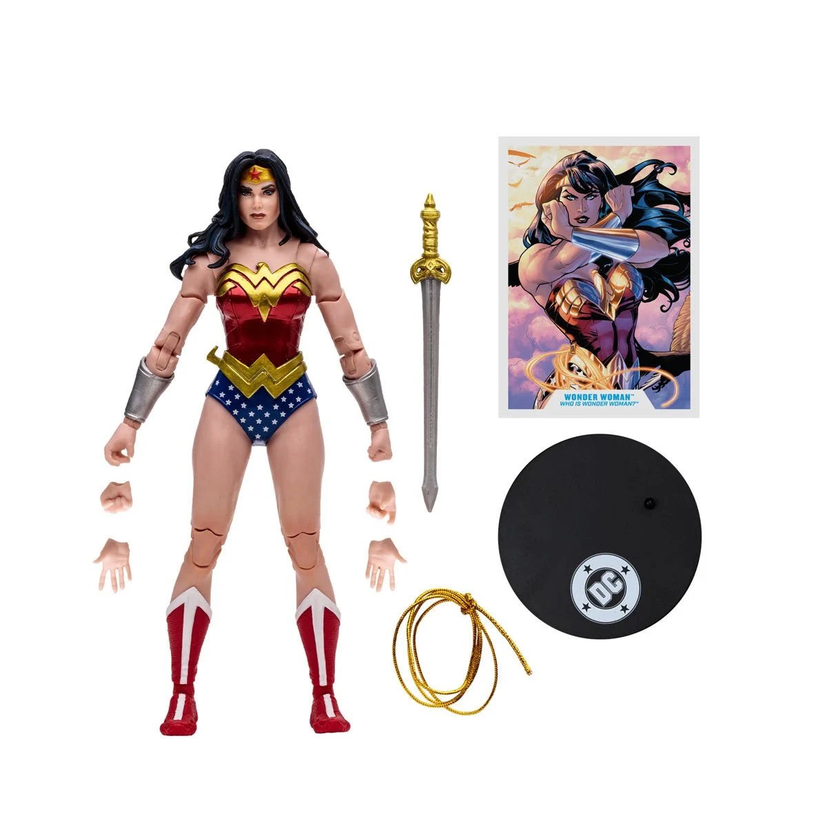 PREVENTA DC Multiverse Wonder Woman (Who is Wonder Woman?) Vault Collection McFarlane (Primer pago/anticipo)