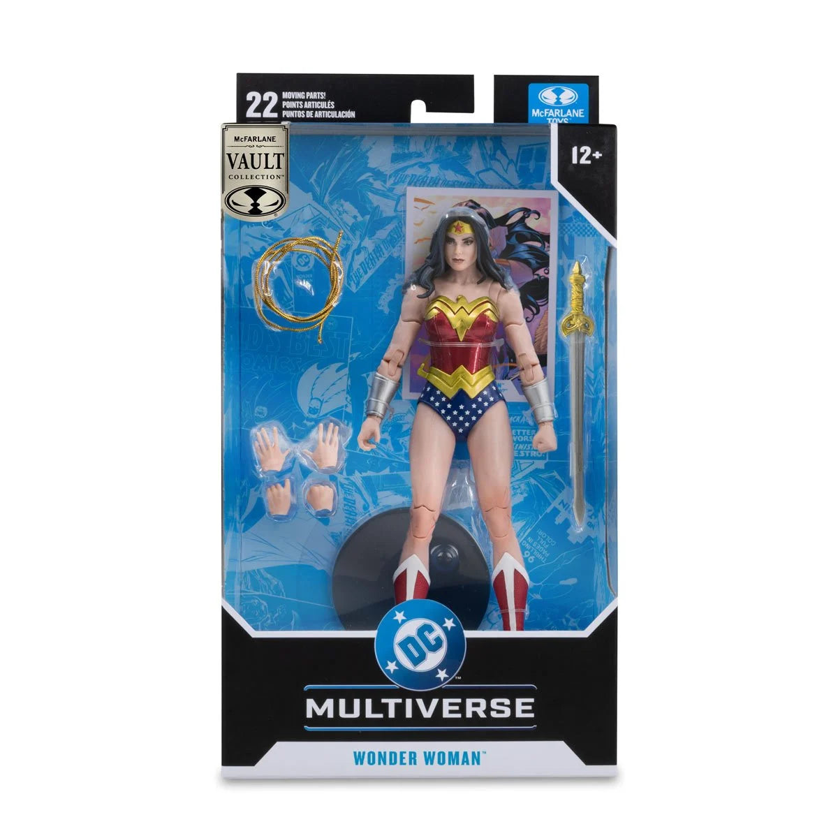 PREVENTA DC Multiverse Wonder Woman (Who is Wonder Woman?) Vault Collection McFarlane (Primer pago/anticipo)
